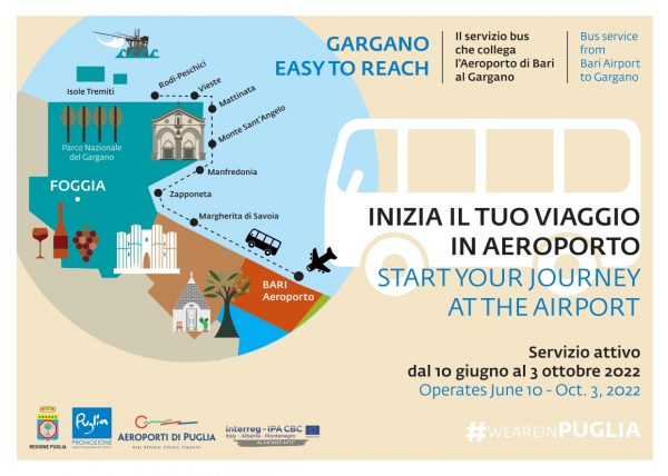 Bus Vieste - Bari Airport Timetables 2021